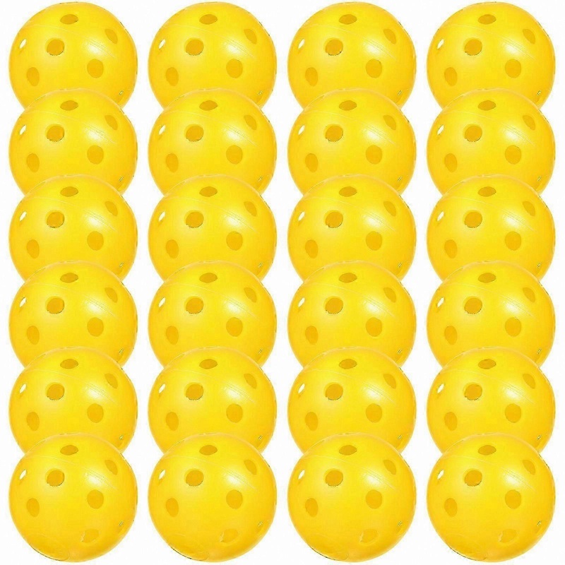 24-Pack Practice Golf Balls for Training – Durable Plastic Airflow Balls for Golfing Improvement