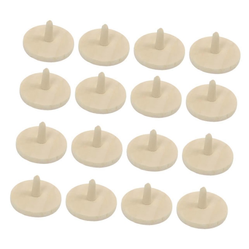 30 pieces wood golf ball markers positioning markers for golf clubs for golf courses golf accessories for easy