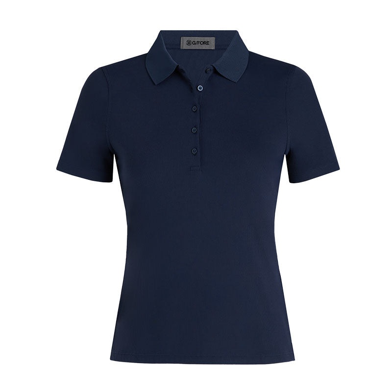 GFORE Ribbed Tech Nylon Women’s Polo (Twilight)