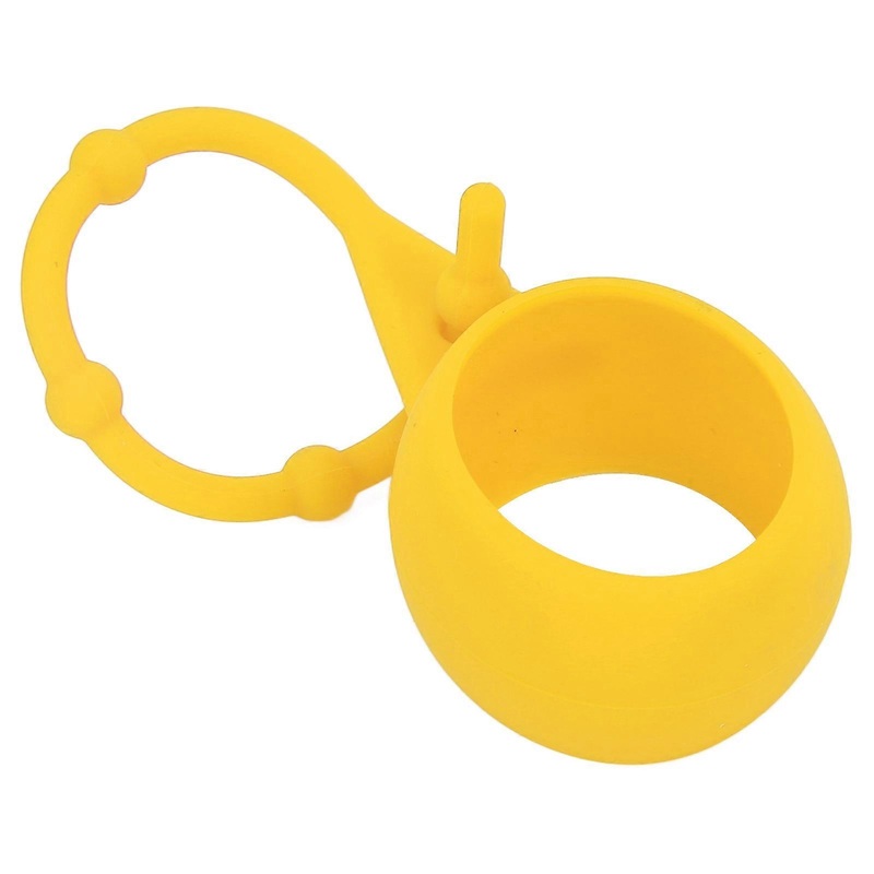 Silicone Golf Ball Holder Soft Protective Cover Fall Resistant Golf Ball Waist Keyring Backapack HolderYellow