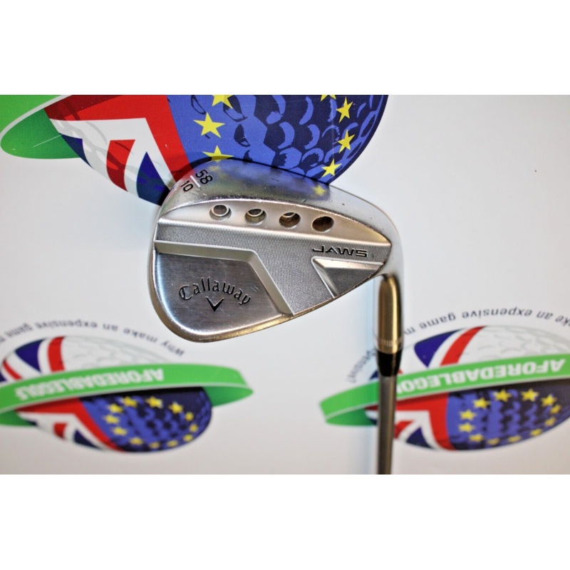 Used Callaway Jaws Full Toe 58/10 .R. Lob Wedge Project X Catalyst Wedge Flex