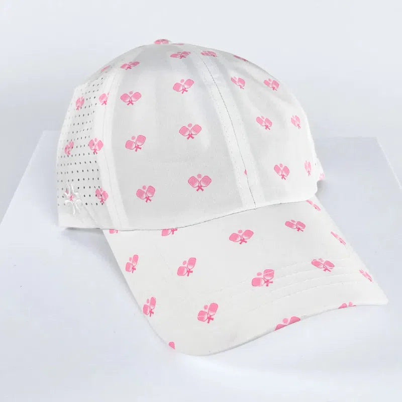 VimHue Pickleball Paddles Hat – White