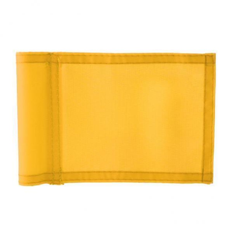 2xPuttingGreen Golf Solid Flag Golf Backyard Practicing Target Aids Yellow