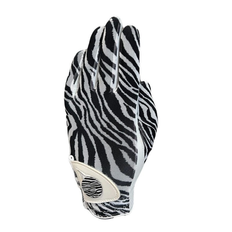 Best Of Golf Leather Glove – Zebra