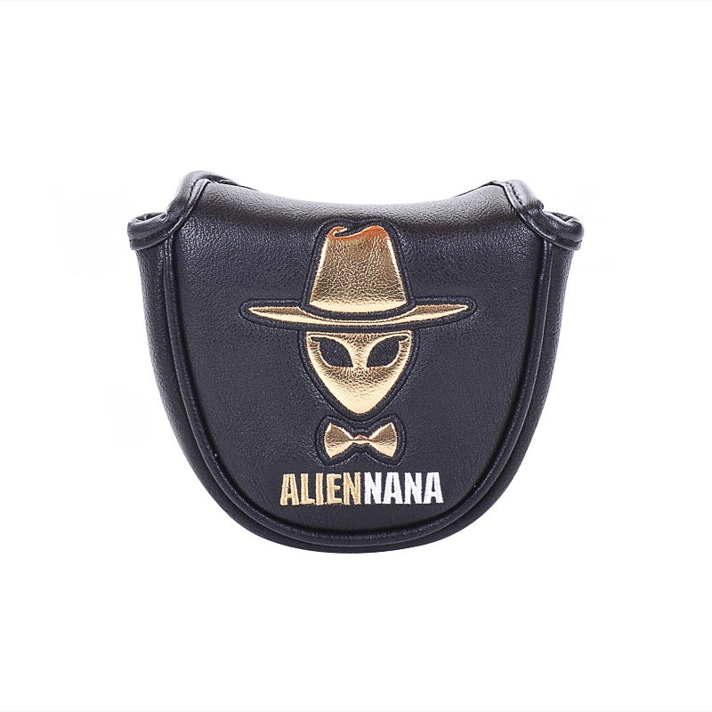GENERAL ITEM Barudan Alien Mallet Putter Headcover (Gold)
