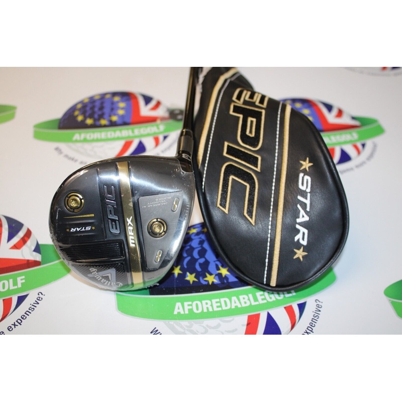 New Callaway Epic Max Star Left Hand #3 Wood Tensei Av White 65G Ai Vapor Stiff