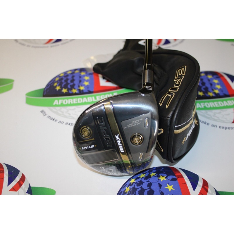 New Callaway Epic Max Star Left Hand #5 Wood Mmt Type 304Ss 80G X-Stiff Flex