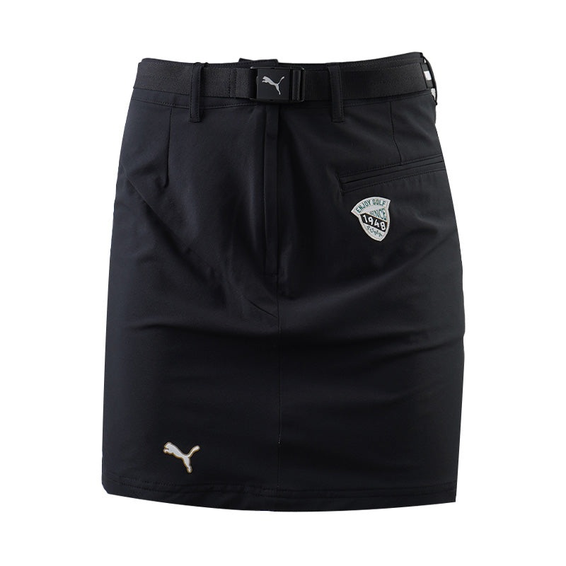 PUMA 4-Way Stretch Swing Cut Skirt (Black)