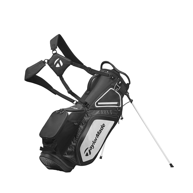 8.0 Stand Bag|Black/White/Charcoal|Black/White/Red