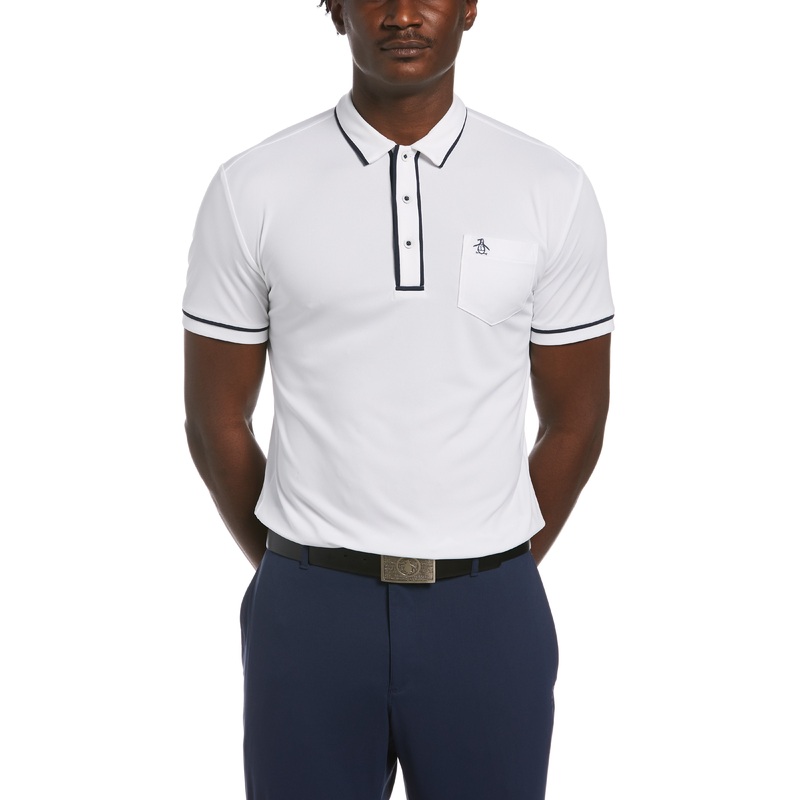Men’s Performance Earl Polo|White|XS|S|M|L|XL|XXL|XXXL|4XL
