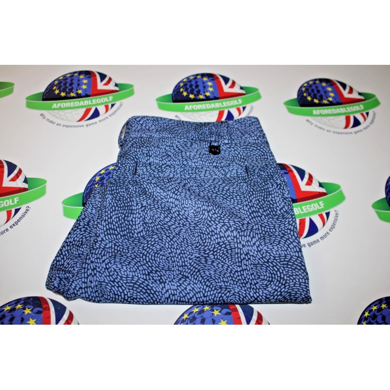 Ping golf womens Daisy Crop trousers navy/bleached denim uk size 8