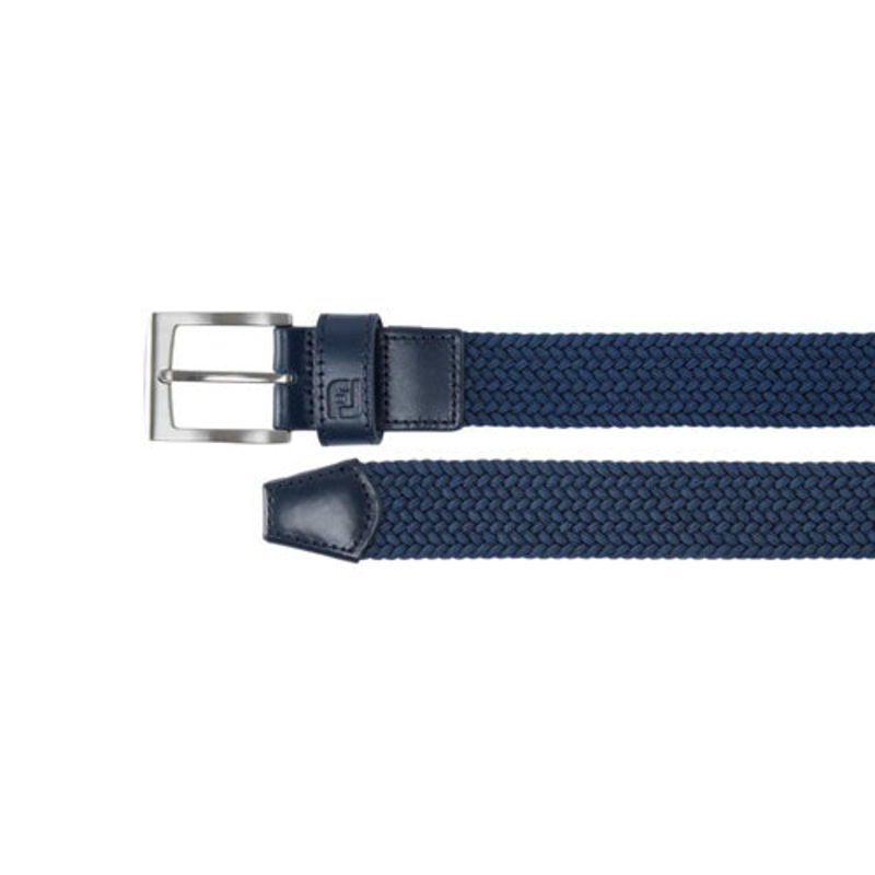 FootJoy Braided Belt – Navy|Regular|Long