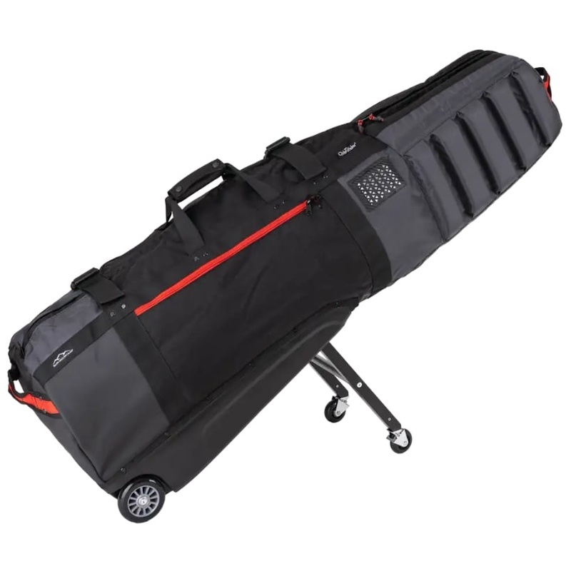 Sun Mountain Meridian Club Glider – Black/Steel/Red