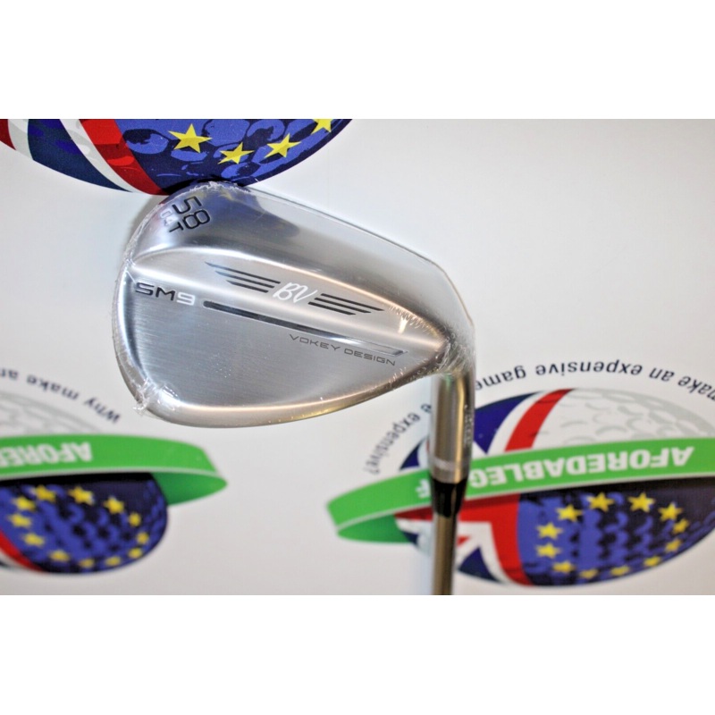 Titleist Vokey Sm9 Tour Chrome 58/04T Lob Wedge Dynamic Gold Wedge Flex