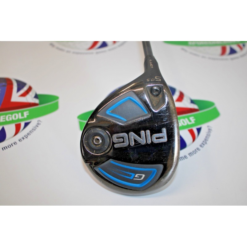 Used Ping G Series Left Hand 17.5 Degree 5 Wood Ping Alta 65G Shaft Regular Flex