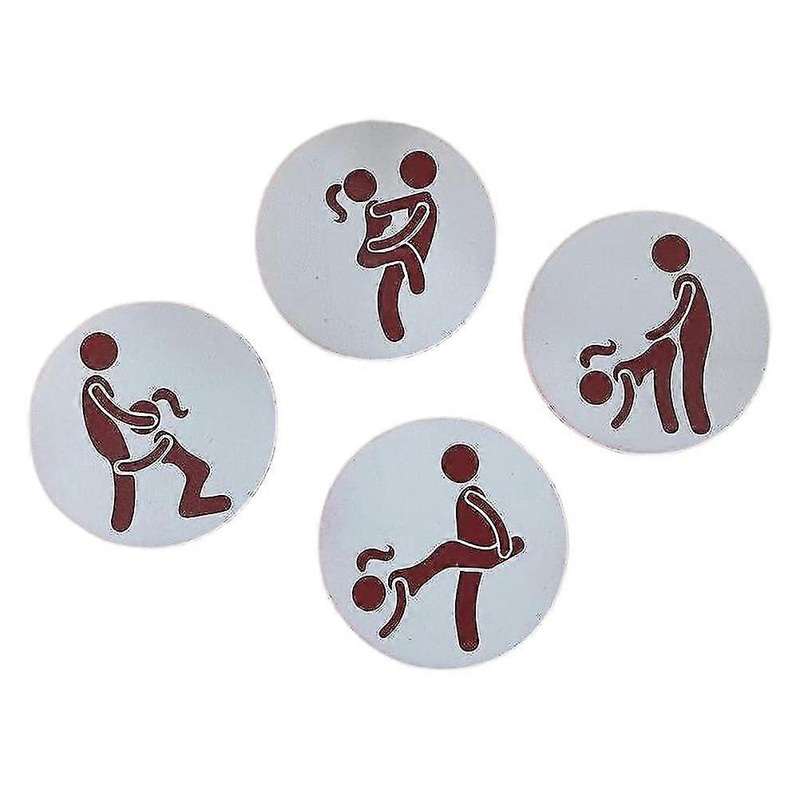 4pcs Funny Golf Marker Wooden Golf Marker Gift For Husband Boyfriend