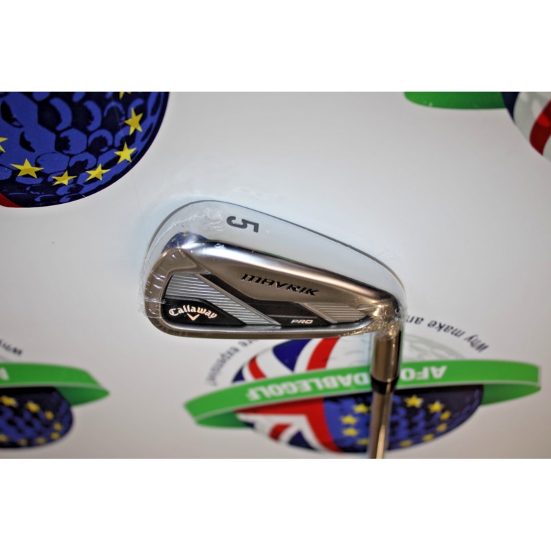 New Callaway Mavrik Pro 5 Iron Dynamic Gold Mid 115 S300 Stiff Flex