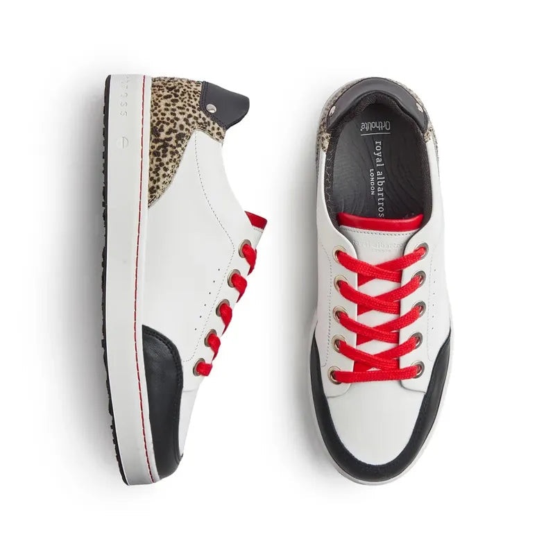 Royal Albartross Fieldfox Golf Shoe – Wild (White/Black)