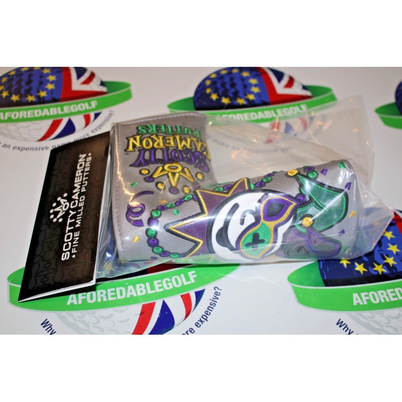 Scotty Cameron Mardi Gras Johnny Jester standard Blade Putter Cover