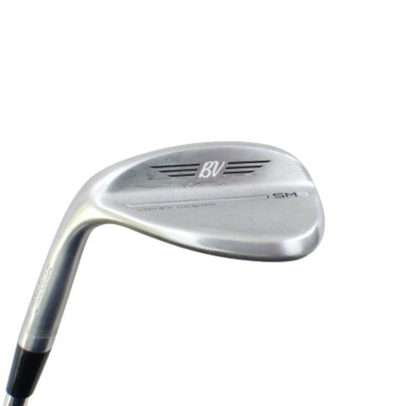 Titleist: Vokey SM9 Tour Chrome 58 K-Grind Steel Wedge Left Hand