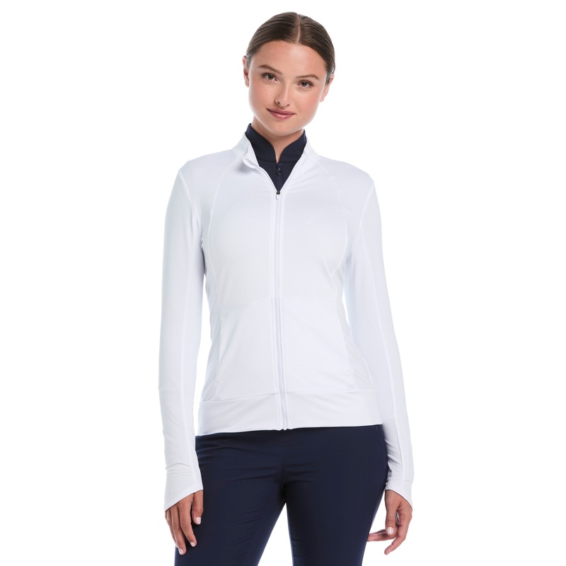 Women’s Lightweight Full Zip Golf Shirt
