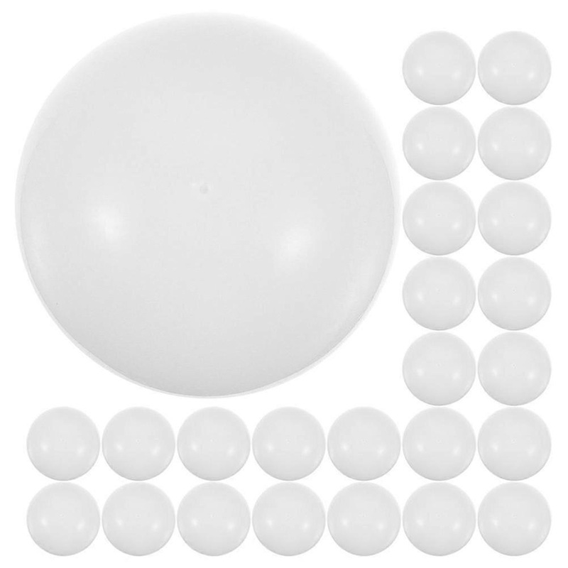 30pcs Openable Lottery Balls Lightweight Raffle Balls Reusable Empty Raffle Balls [JKW]