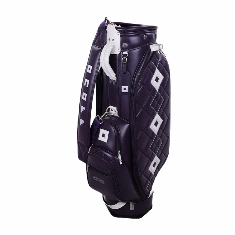 ONOFF OB7923 8.5 Women’s Caddie Bag (Purple/White)