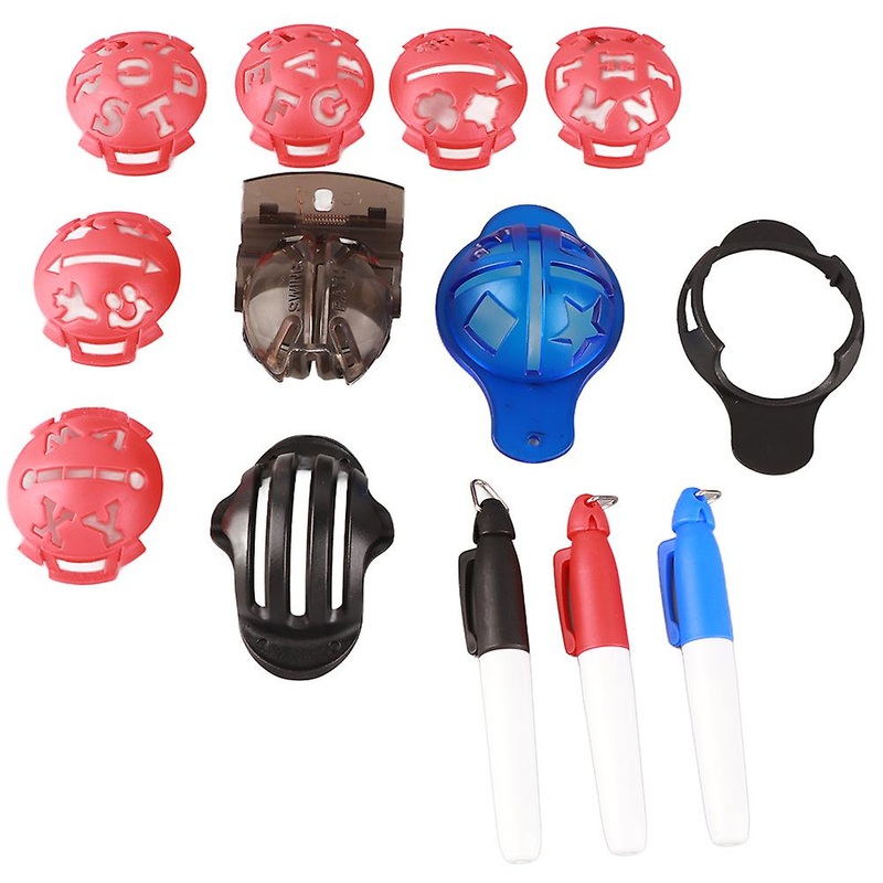 Portable Alignment Drawing Device, Essential Golf Accessories For Accurate Putting And Golfing Precision, Ball Alignment Tool, Golf Ball Markers In
