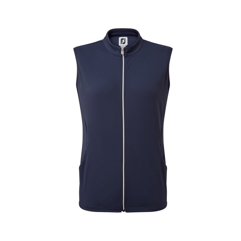 Women’s Full-Zip Vest|Navy|XS|S|M