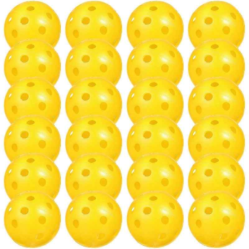 24-Piece Airflow Golf Practice Balls Set Plastic Training Balls for Golfing Accessories