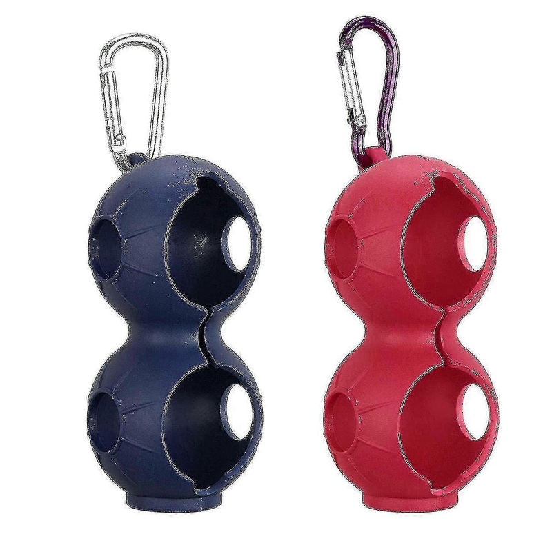 2pack Golf Ball Holder Portable Golf Ball Pouch Bag Holder Compatible With Men SXQ