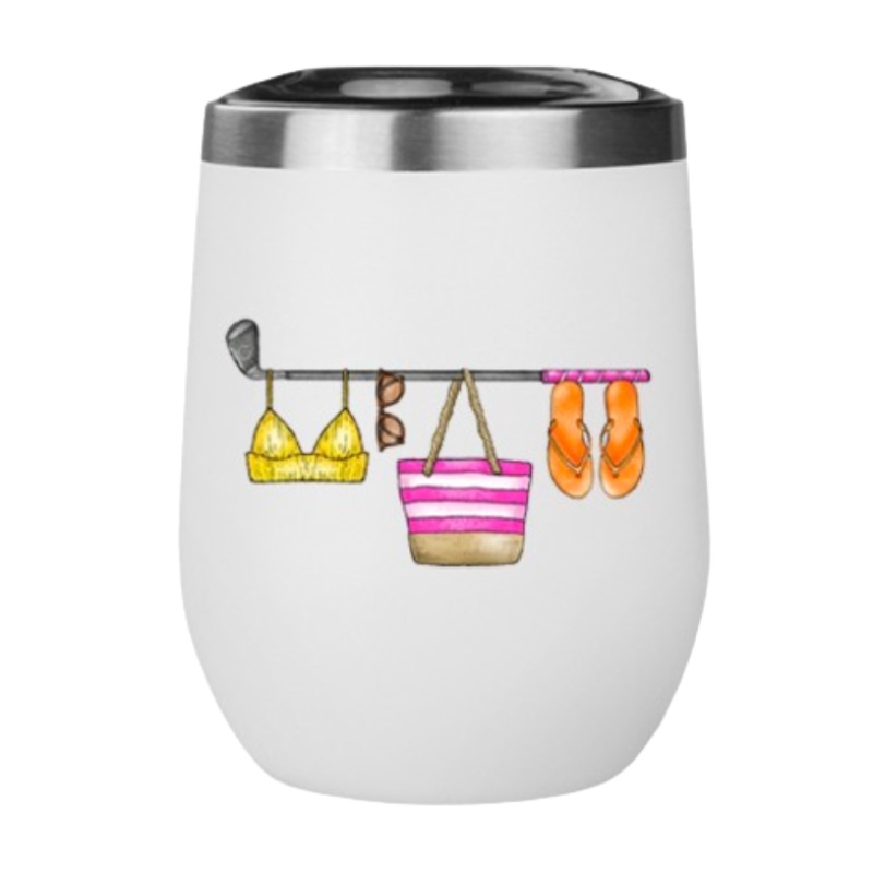 Bloom Designs Drink Tumbler – Beachy Golf