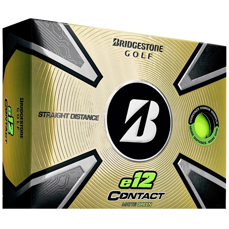 Bridgestone e12 Contact Ball 1 Doz – Matte Green