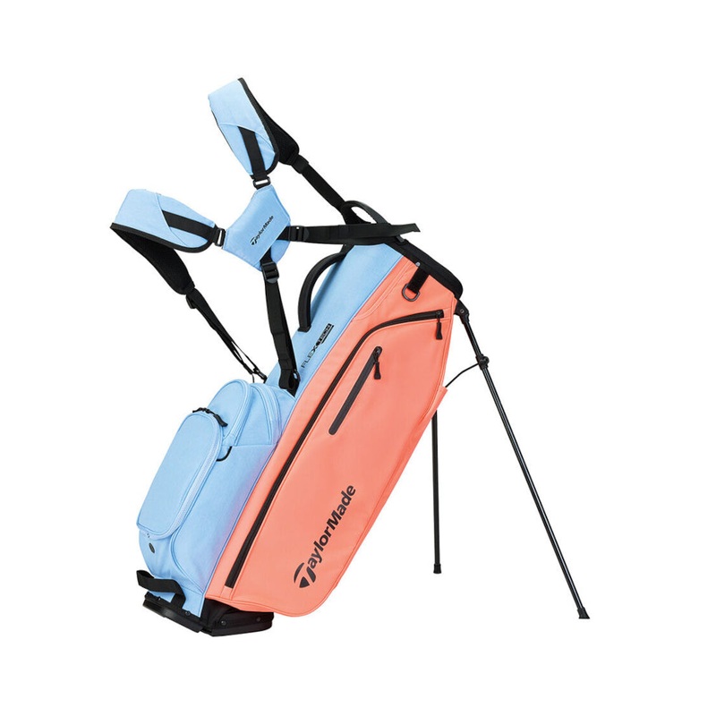 FlexTech Crossover Stand Bag|Coral/Light Blue|Heritage Icon|Script Icon|Sage/Tan|Navy|Black/Red/White|Kalea/Navy