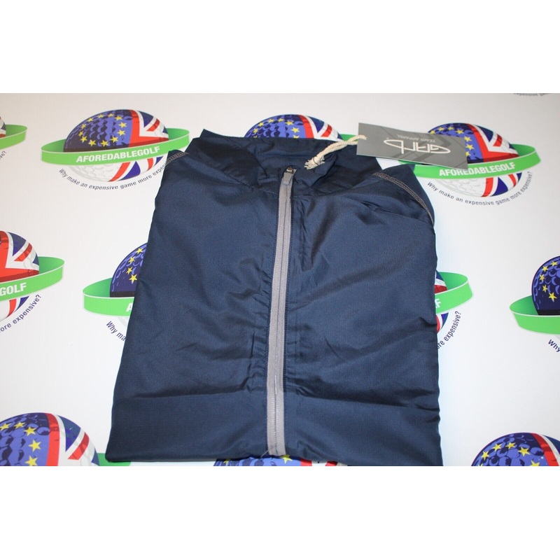 Garbinc Griffin Lightweight Shell Junior Wind Jacket Navy/Grey XL Age 11-12