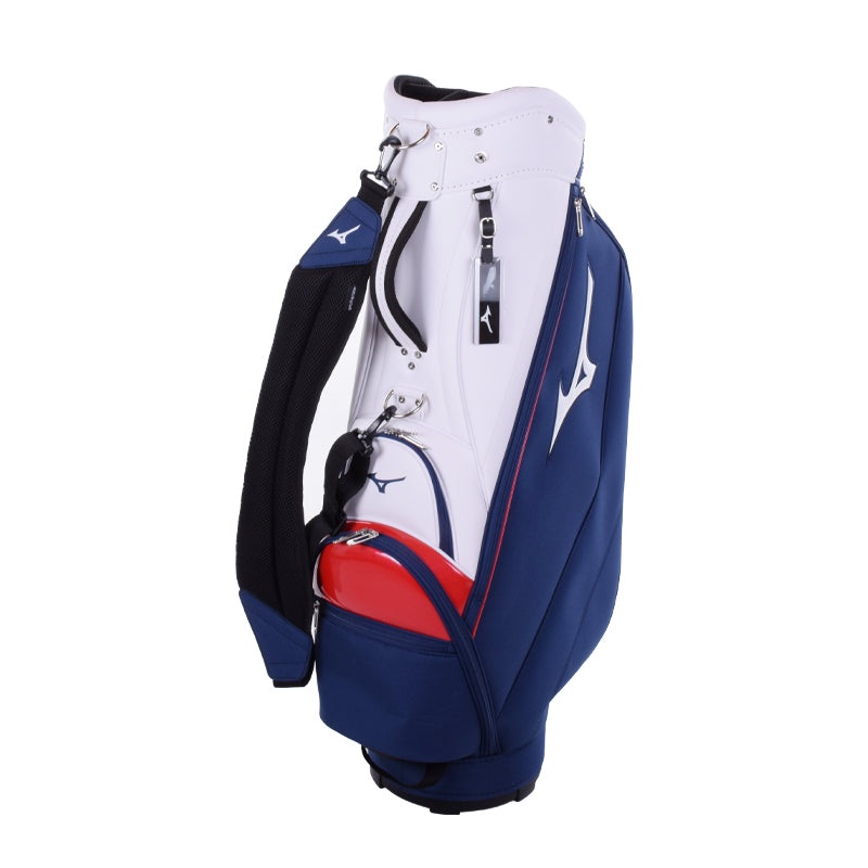MIZUNO 9.5 Sporty Cart Bag (Navy/White)