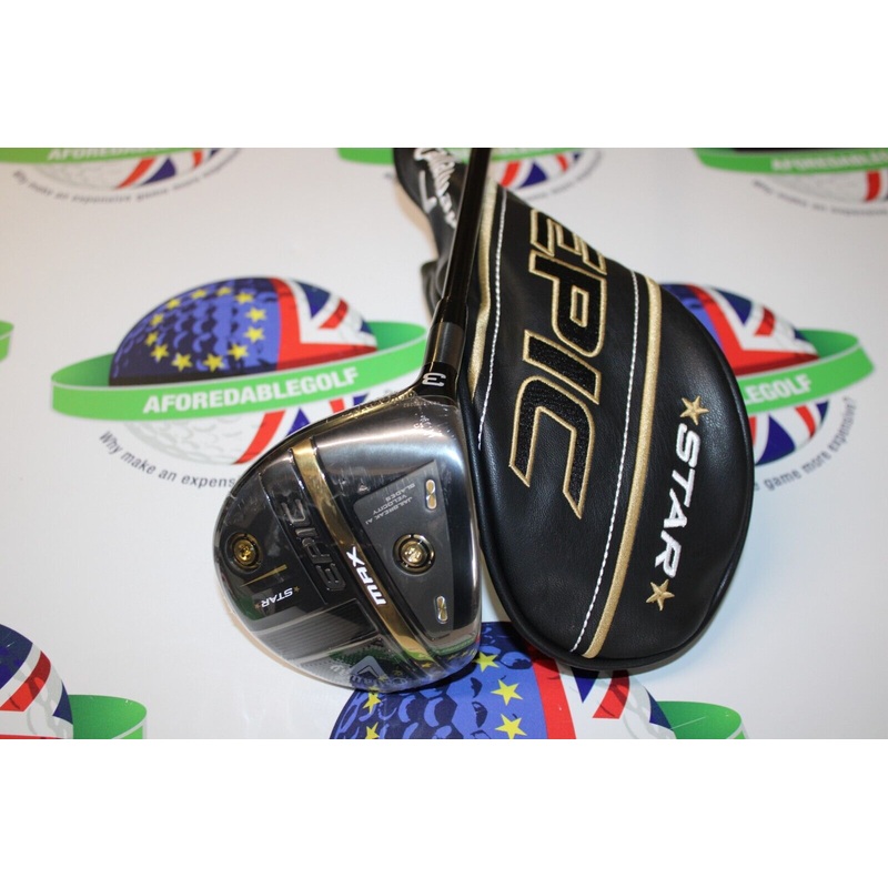 New Callaway Epic Max Star Left Hand #3 Wood Hzrdus Rdx Smoke 50G Regular Flex