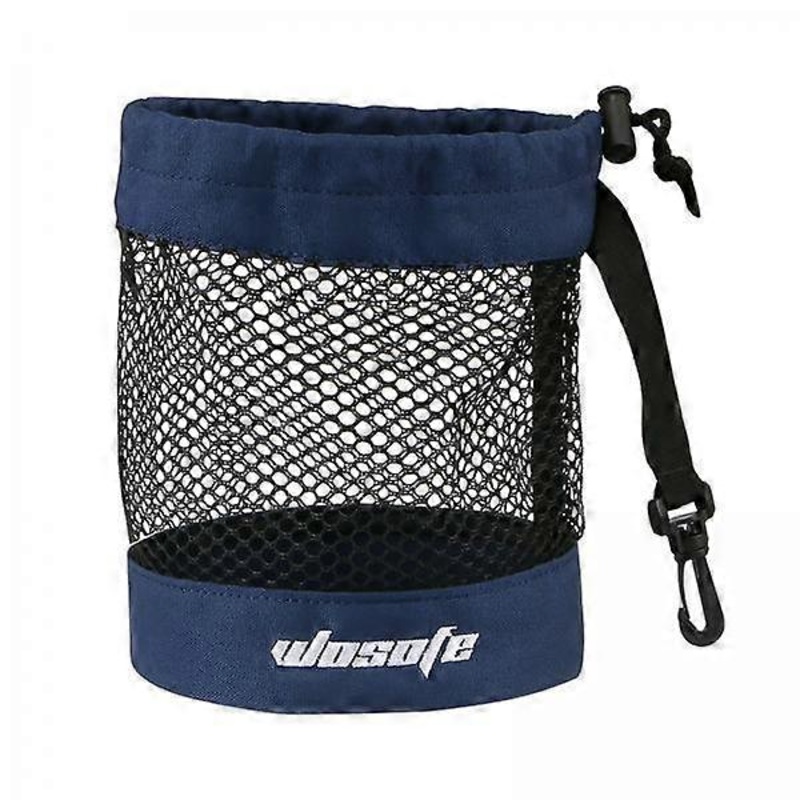 2x Golf Ball Bag, Golf Accessory Bag, Mesh Ball Pouch