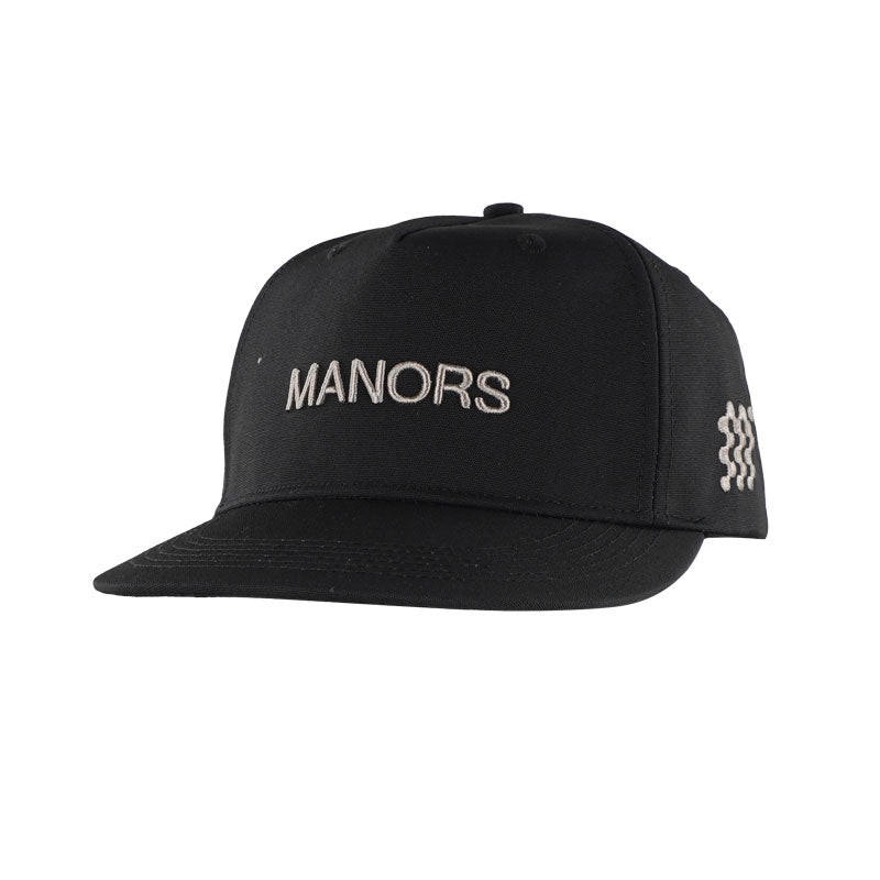 MANORS Retro Crown Men’s Cap (Black)