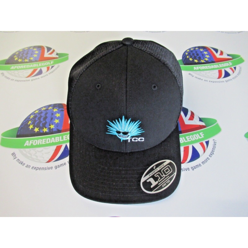 Scotty Cameron Golf Cap – Tcc Agave Man – Flexfit Adjustable – Black