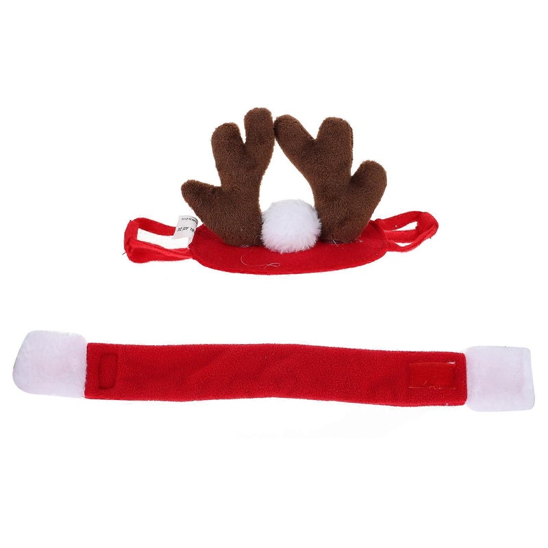 Stylish Christmas Pet Accessories For Dogs And Cats Perfect For Holiday Gatherings And Photos 1 Set