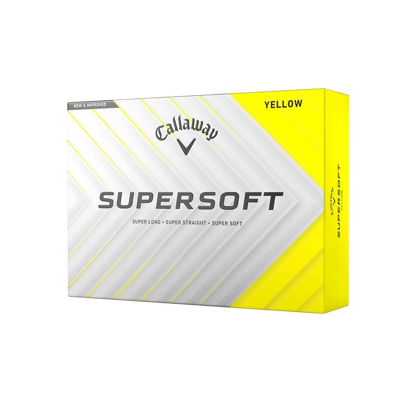 Callaway Supersoft ’25 1 Doz – Yellow