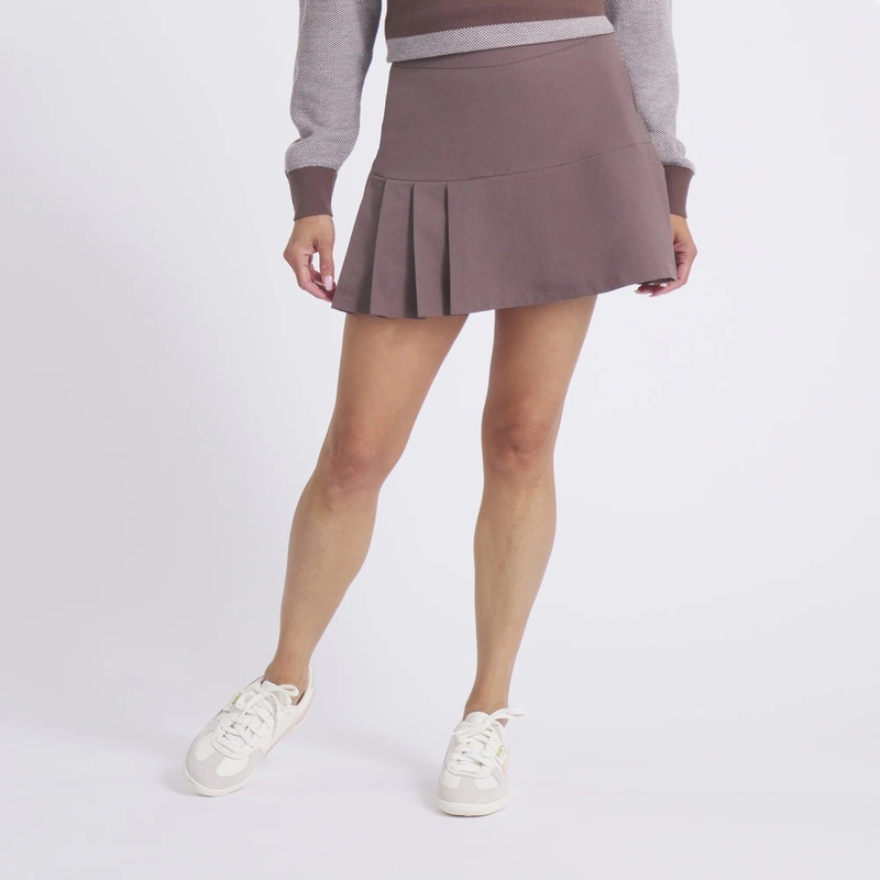PUMA X AP A-Sym Pleat Women’s Skirt – Flat Bronze