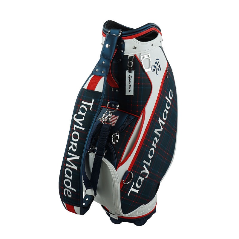 TAYLORMADE Patriotic Plaid Women’s Staff Bag (Multi)