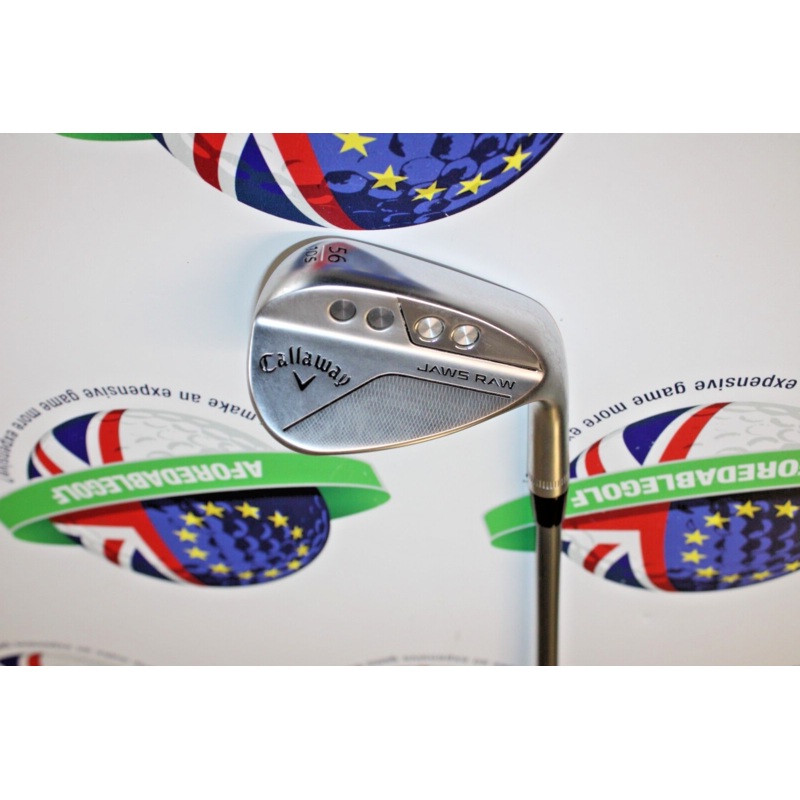 Used Callaway Jaws Raw 56/10S .R. Sand Wedge Project X Catalyst Wedge Flex