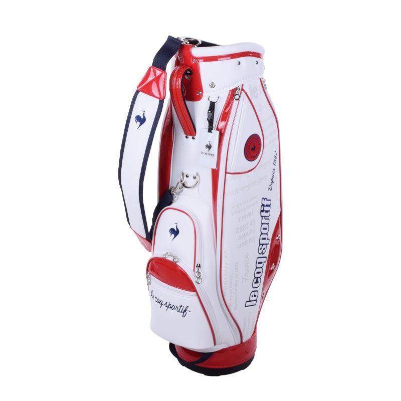 LE COQ SPORTIF GOLF 8.5 Women’s Cart Bag (White/Red)