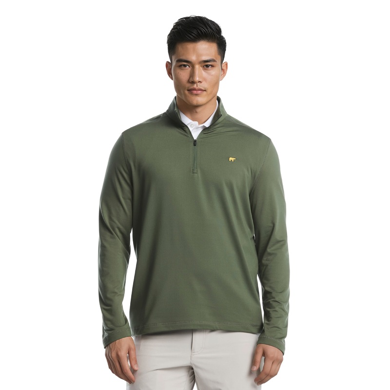 Men’s 1/4 Zip Fleece Golf Pullover