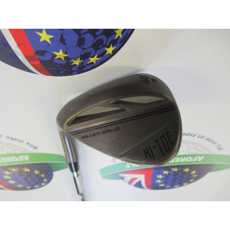 Taylormade Lh Mg Hi Toe 3 Antique Raw 60/10 Lob Wedge Kbs Hi-Rev 2.0 115 Regular