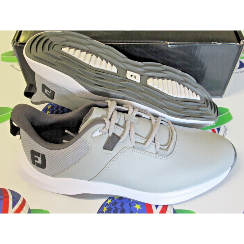 footjoy prolite waterproof golf shoes grey uk size 8 medium 56923k