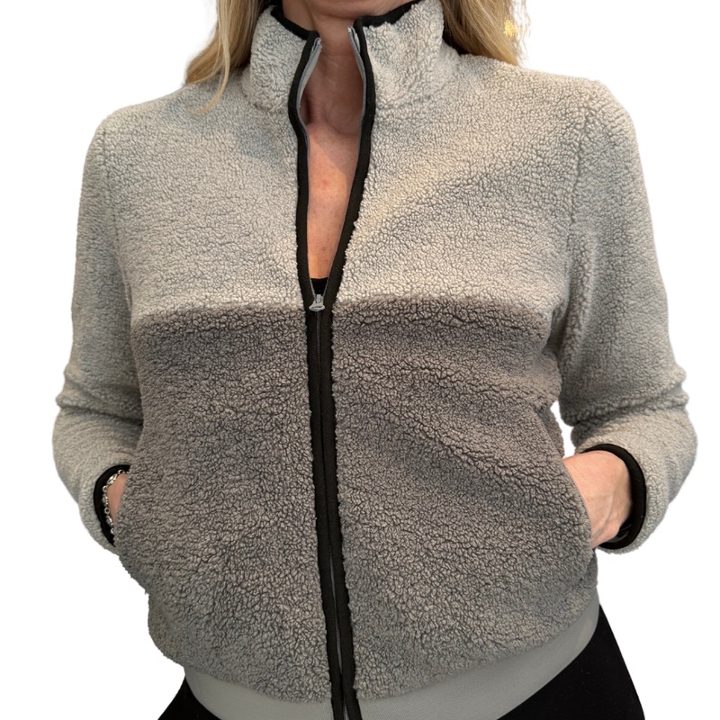 Foray Golf Sherpa Jacket – Grey